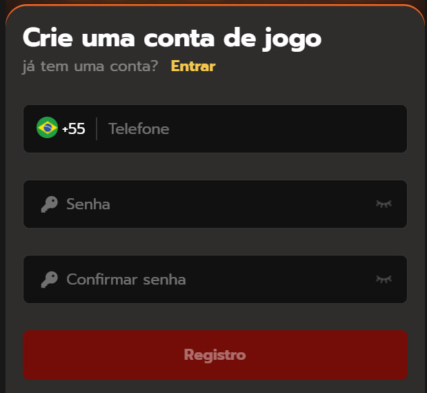 Formulário de Registro CISNEWIN